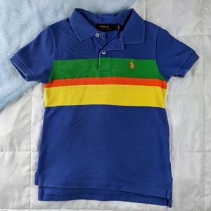 Polo Ralph Lauren Boys Striped Polo Shirt size 5t